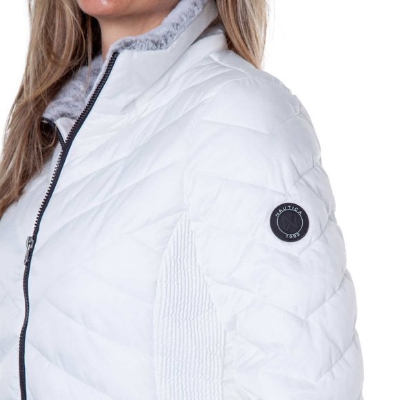 Nautica Women's Winter Puffer Jacket Parka - Picture 3 of 9